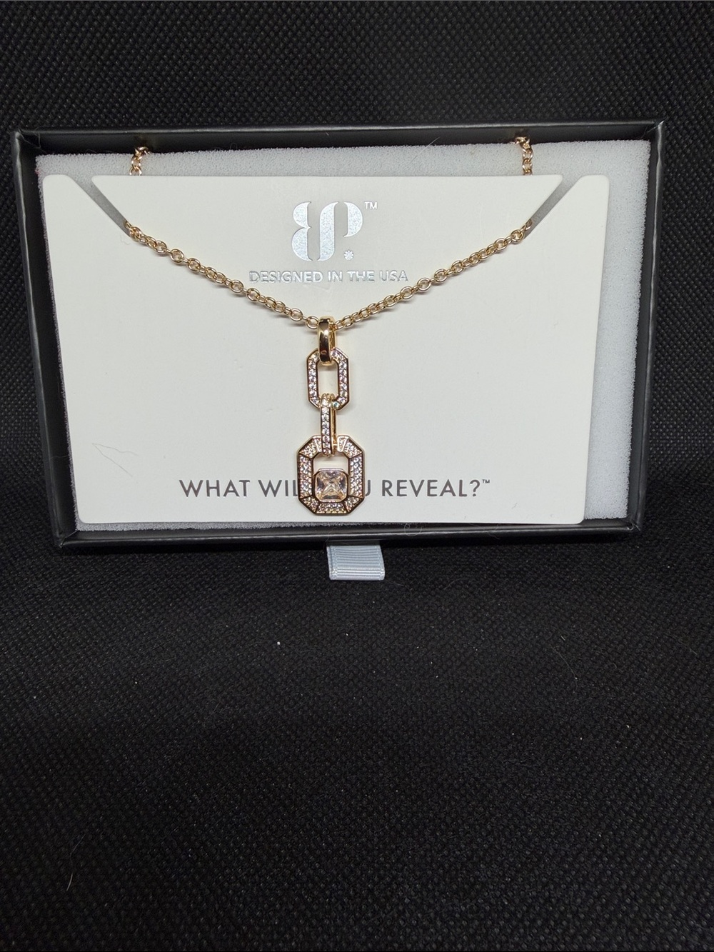 Cz on Gold: OG Necklace